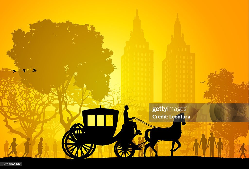 Central Park, New York (The Trees Are Complete, A Clipping Path Hides The Edges)