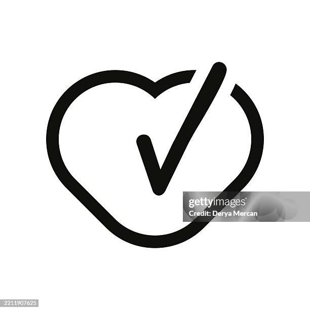 checkmark icon set. easily editable line art sign on transparent background. tick or check mark symbol collection. vote, success, ok, vector stock illustration. stock illustration - green check mark transparent background stock illustrations