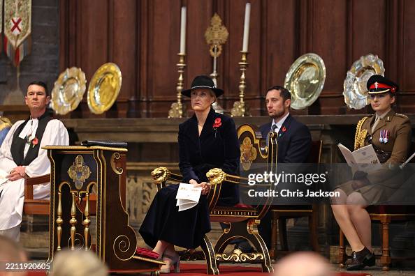 The Duchess Of Edinburgh Attends The ANZAC Day Service Of Commemoration And Thanksgiving At Westminster Abbey The Duchess Of Edinburgh Attends The ANZAC Day Service Of Commemoration And Thanksgiving At Westminster Abbey