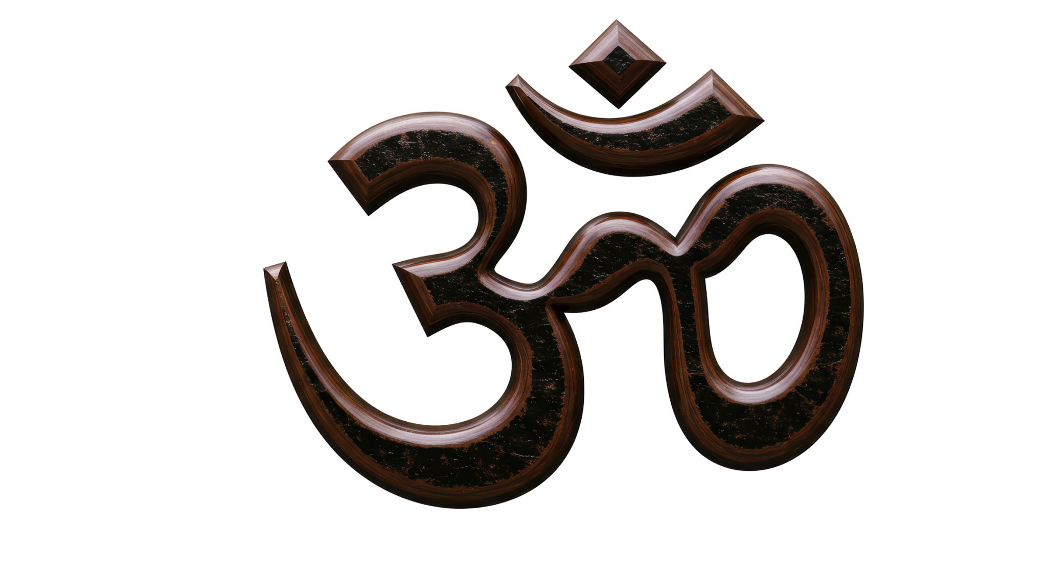 Isolated Om Symbol Hindu Spirituality Isolated Om Symbol Hindu Spirituality