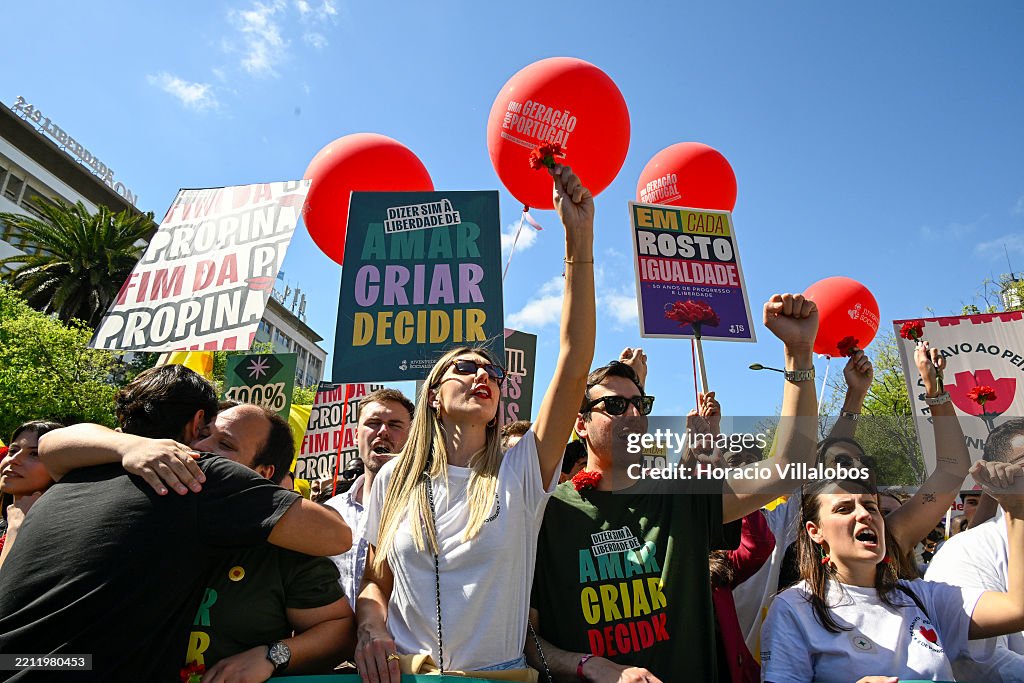 Carnation Revolution Day Is Celebrated