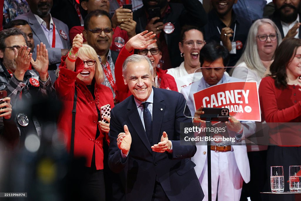 Liberal Party Leader Mark Carney Election Night Event