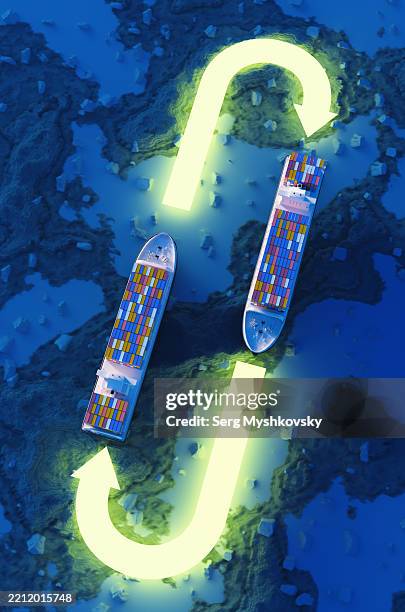 195 Container Ship Turning Stock Photos, High-Res Pictures, and Images ...