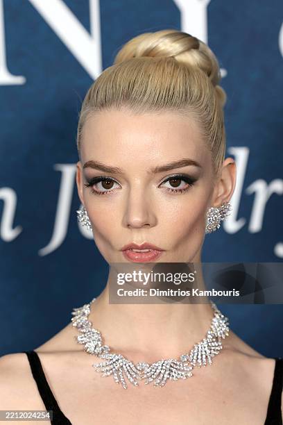 Anya Taylor-Joy attends as Tiffany & Co. Celebrates the launch of Blue Book 2025: Sea of Wonder at The Metropolitan Museum of Art on April 25, 2025...