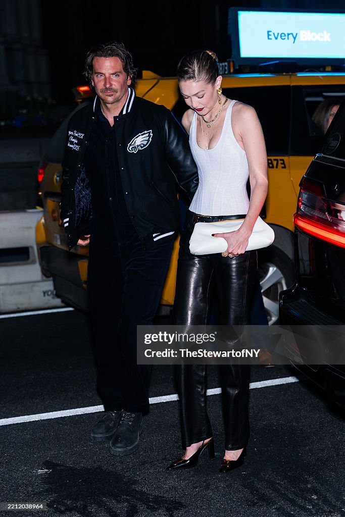 Celebrity Sightings In New York City - April 25, 2025