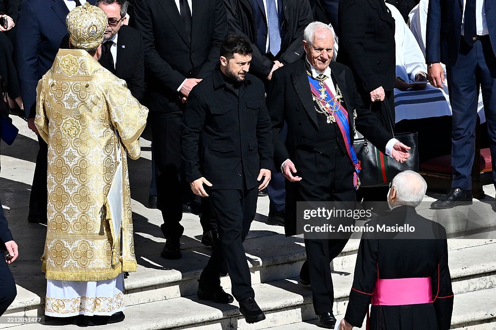 Funeral Takes Place For Pope Francis