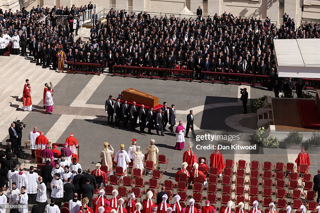 Funeral Takes Place For Pope Francis