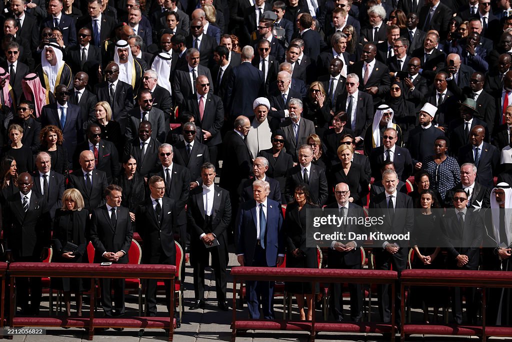 Funeral Takes Place For Pope Francis