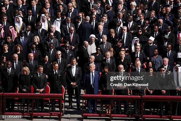 Gabon President Brice Clotaire Oligui Nguema, France's First Lady Brigitte Macron, France's President Emmanuel Macron, Finland President Alexander...