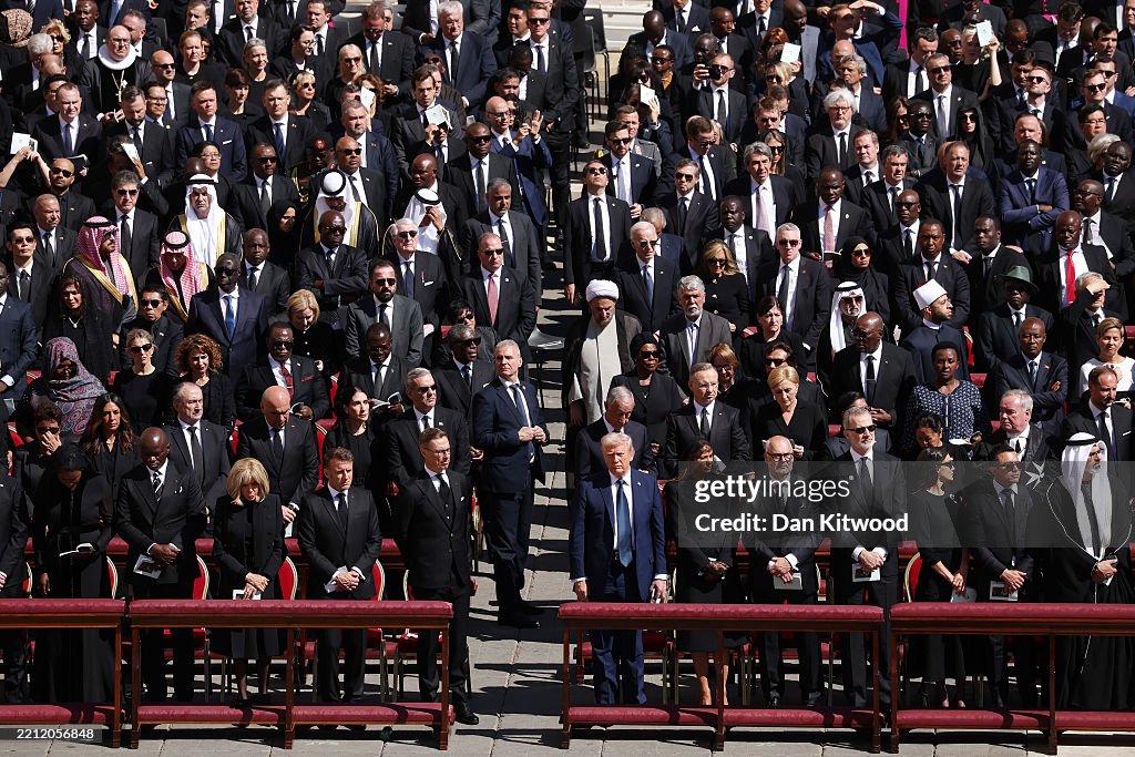 Funeral Takes Place For Pope Francis