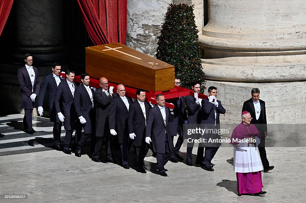 Funeral Takes Place For Pope Francis