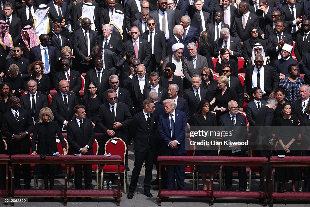 Funeral Takes Place For Pope Francis