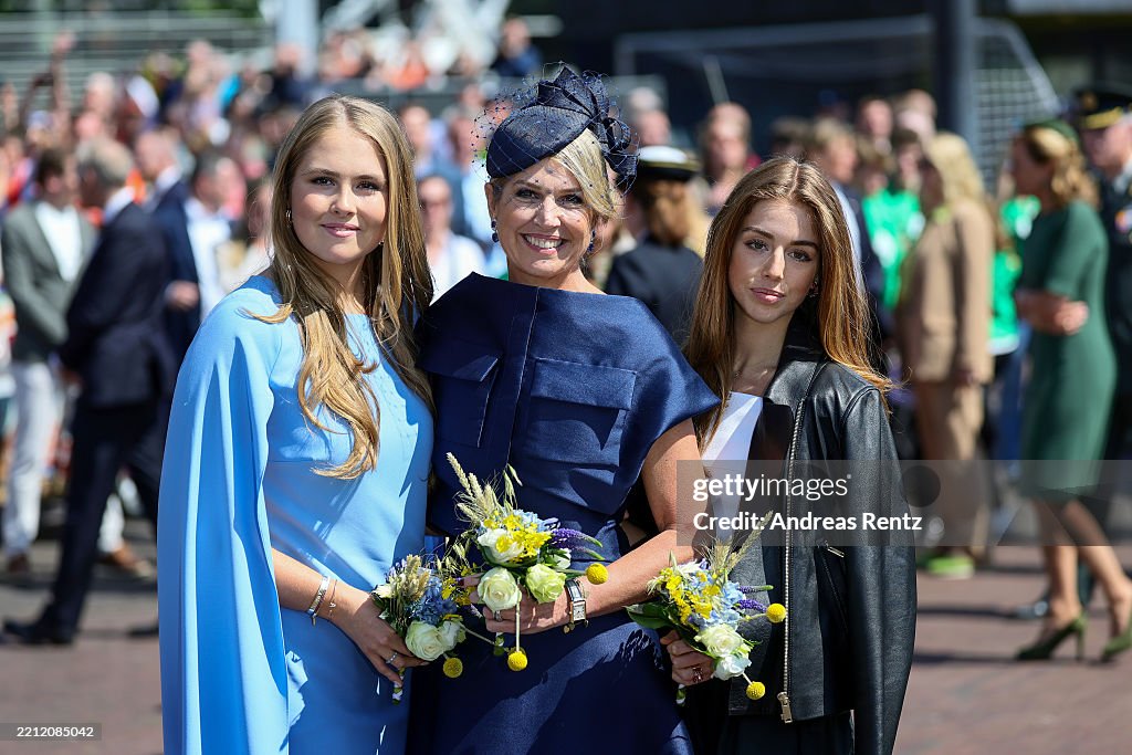 Dutch Royal Family Celebrates King's Day In Doetinchem