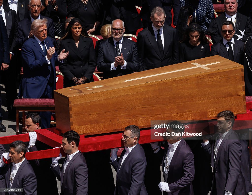 Funeral Takes Place For Pope Francis