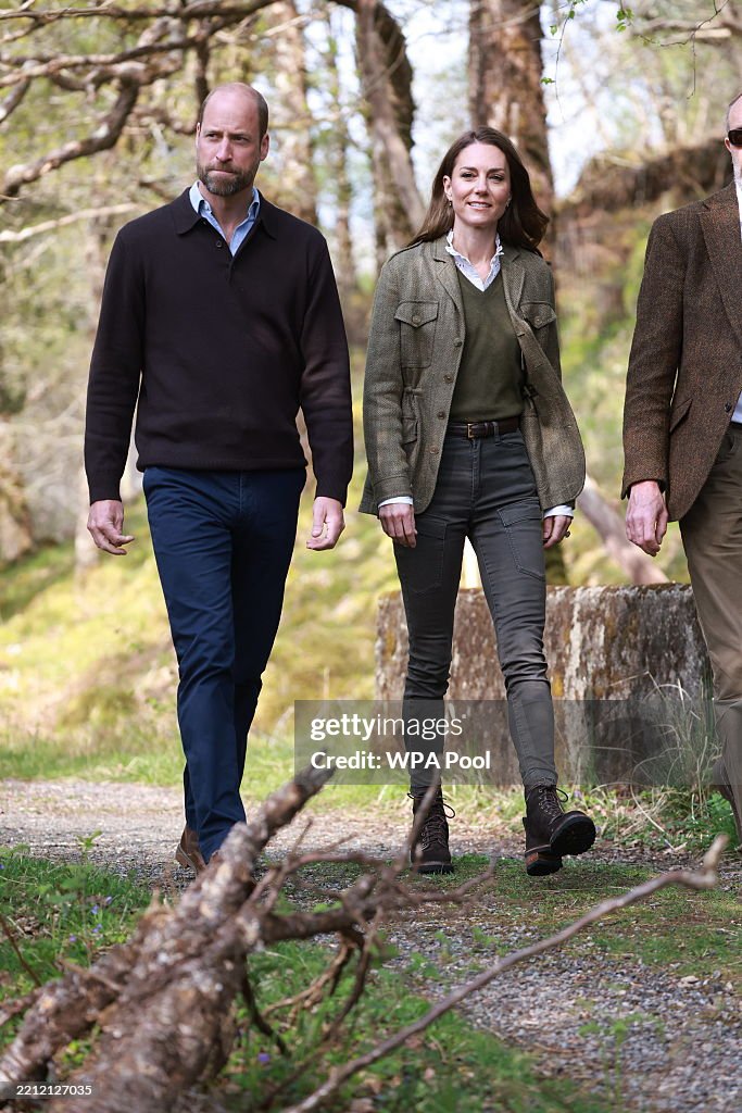 The Duke and Duchess Of Rothesay Visit The Isles Of Mull And Iona - Day Two