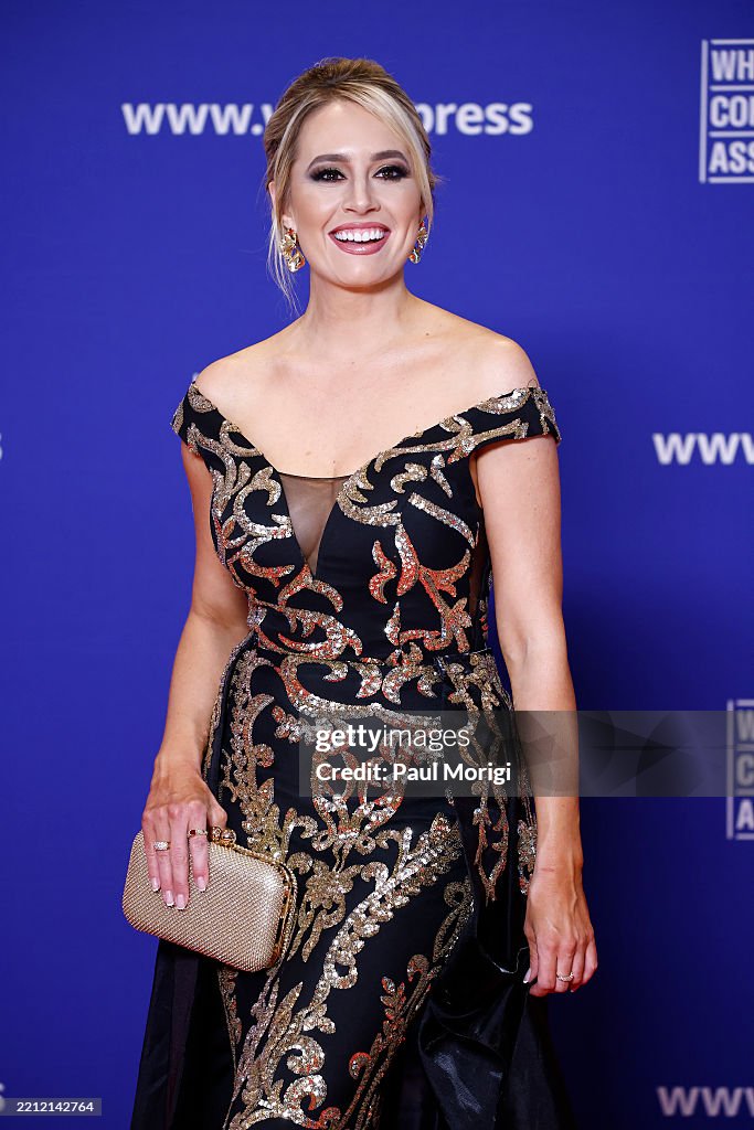 Jacqui Heinrich attends the 2025 White House Correspondents'... News ...