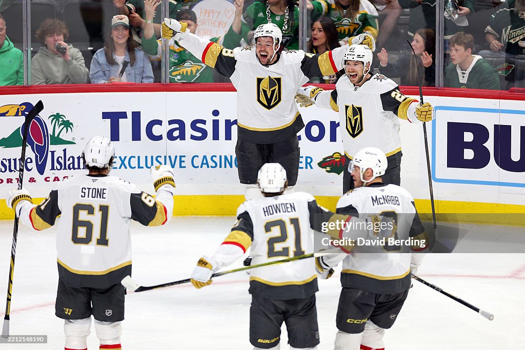 Vegas Golden Knights v Minnesota Wild - Game Four