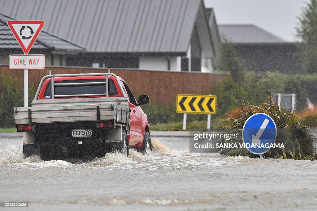 NZEALAND-WEATHER-FLOODS