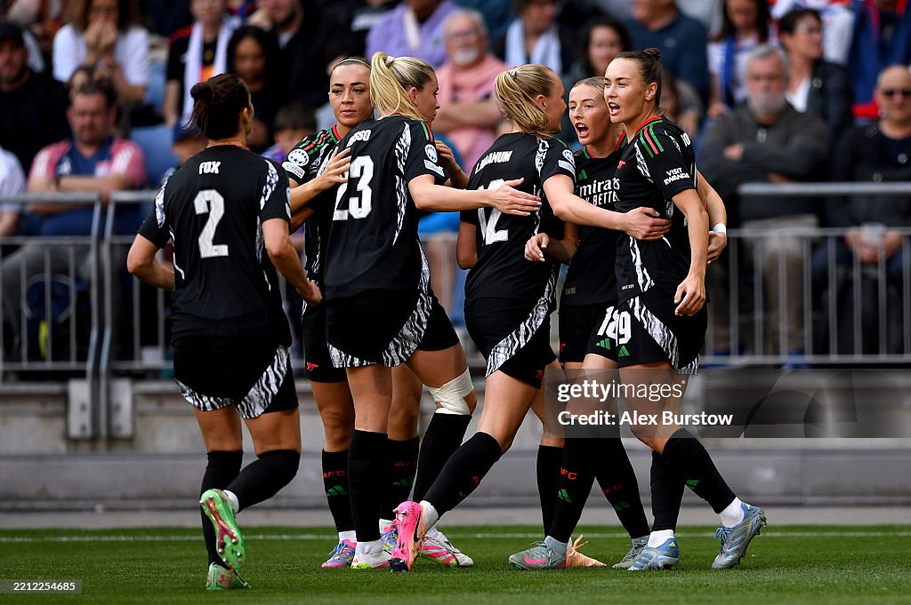 Olympique Lyonnais v Arsenal WFC - UEFA Women's Champions League Semi Final Second Leg