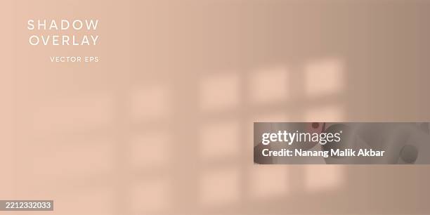 shadow window effect - blinds shadow stock illustrations