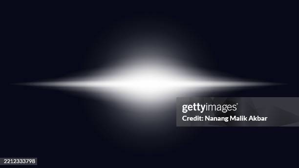white sunlight or flare light effect - flashlight isolated stock illustrations