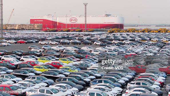 World's Largest Car Carrier Sets Off On Maiden Voyage From Chinese Port World's Largest Car Carrier Sets Off On Maiden Voyage From Chinese Port