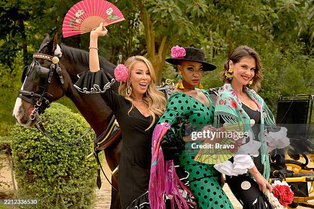Pictured: Lisa Hochstein, Guerdy Abraira, Julia Lemigova --