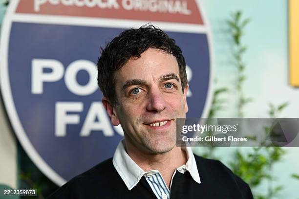 Novak at Peacock's "Poker Face" Season 2 Los Angeles Premiere held at The Hollywood Legion on May 01, 2025 in Los Angeles, California.