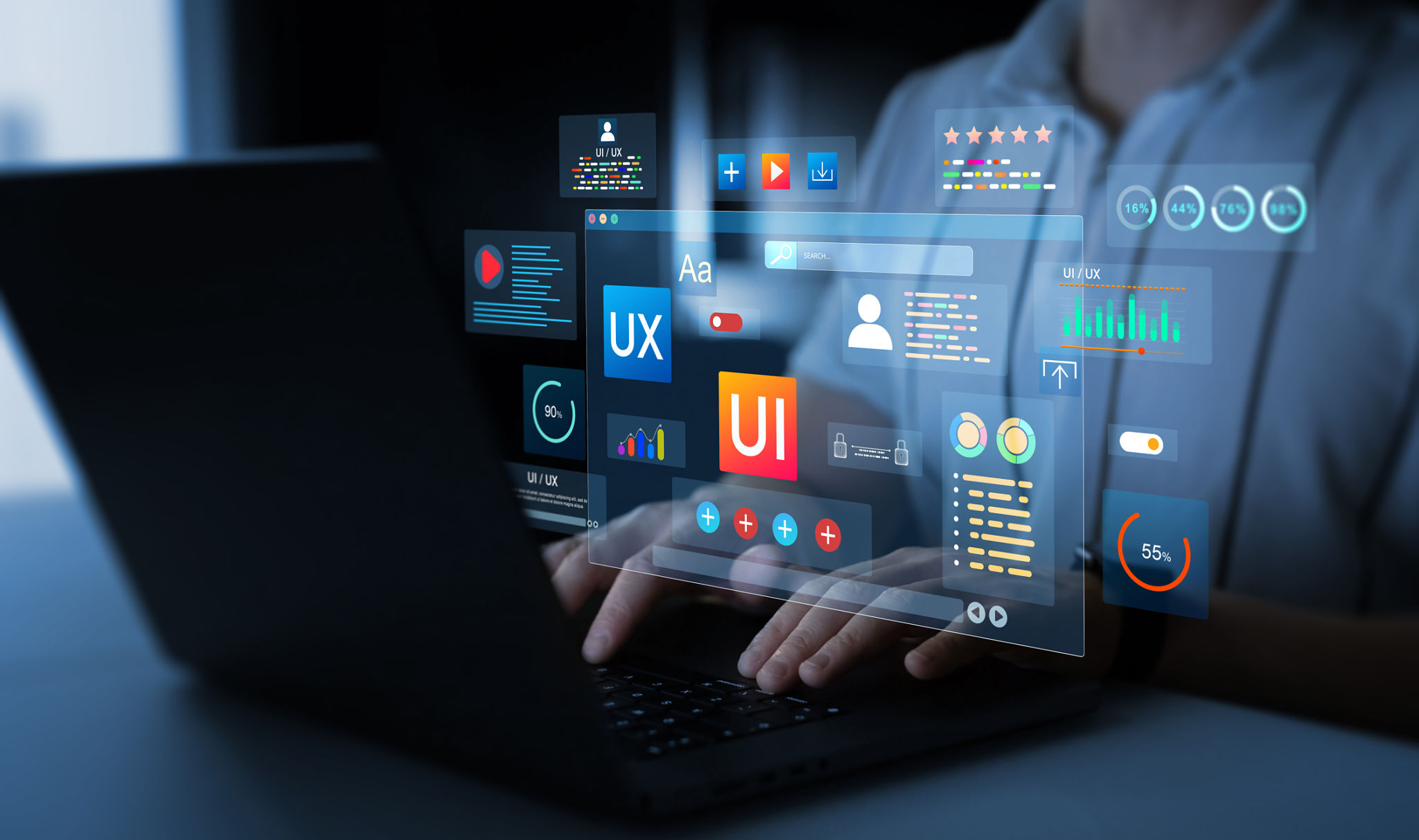 modern web design