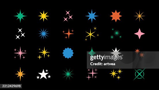 Sparkle Icon Set Sparkle Icon Set