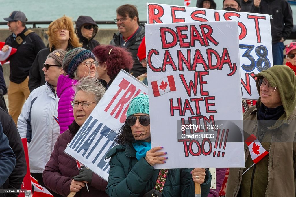 Friendship with Canada Rally in Detroit