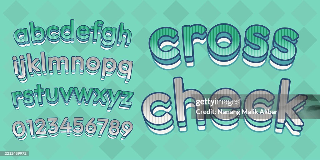 Cross Check Layout Cross Check Editable Text Effect Text Can Be Changed In Graphic Styles ...