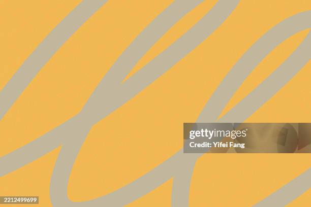 abstract line art on solid background with grain texture - high contrast stock pictures, royalty-free photos & images