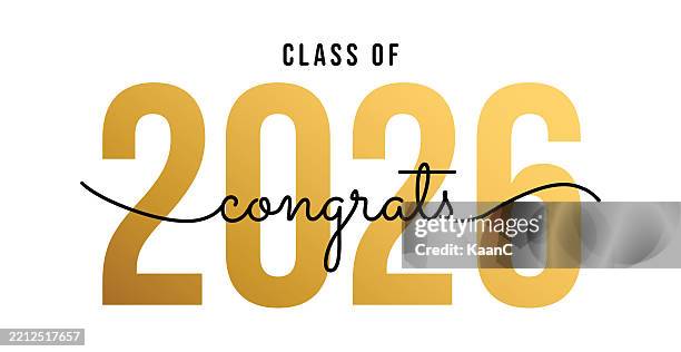 Class Of 2026 Lettering To Graduates Typography Poster Class Of 2026 Lettering To Graduates Typography Poster Vector Template For 