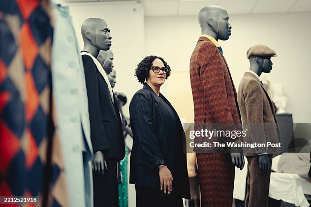 New York, NY - April 4th Costume Institute's spring 2025 exhibition "Superfine: Tailoring Black Style" and guest curator Monica L. Miller at MET...