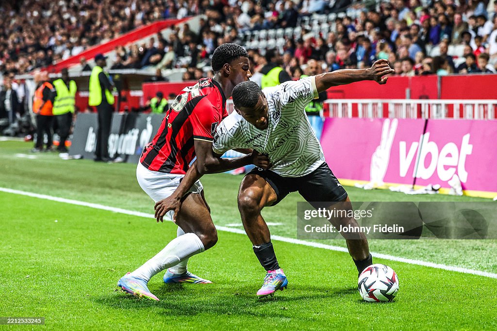 OGC Nice v Stade de Reims - Ligue 1 McDonald's 2024/2025