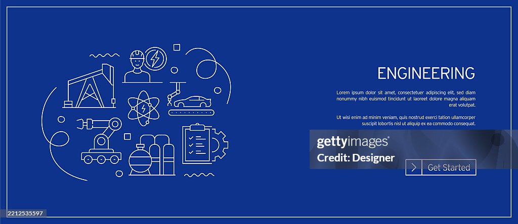 Engineering Related Figure Engineering Related Vector Illustration Engineer Technology Technician ...