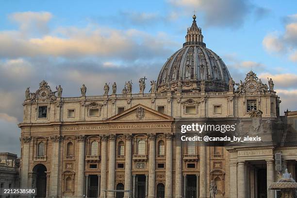 st peter's basilica - vatican museum stock pictures, royalty-free photos & images