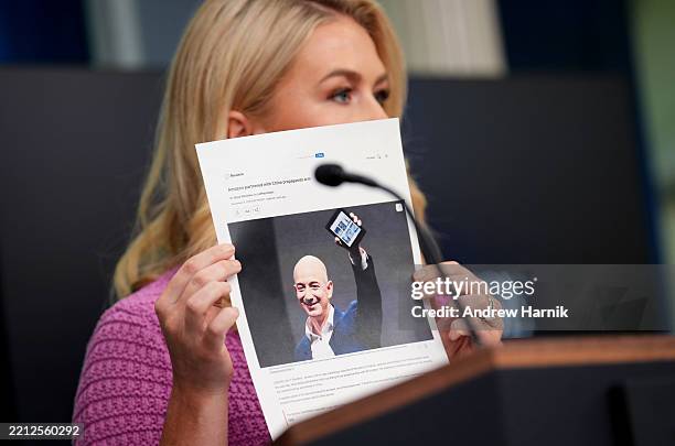 Amazon Secretary 2,735 Karoline Leavitt Photos & High Res Pictures - Getty Images