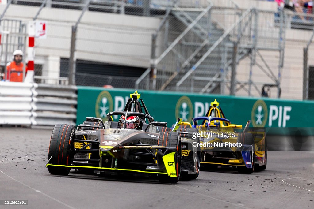 David Beckmann of CUPRA KIRO Racing during the Monaco E-Prix race at ...