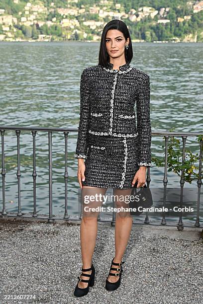 Tara Emad attends the Chanel Cruise 2025 fashion show at Villa D'Este on April 29, 2025 in Como, Italy.
