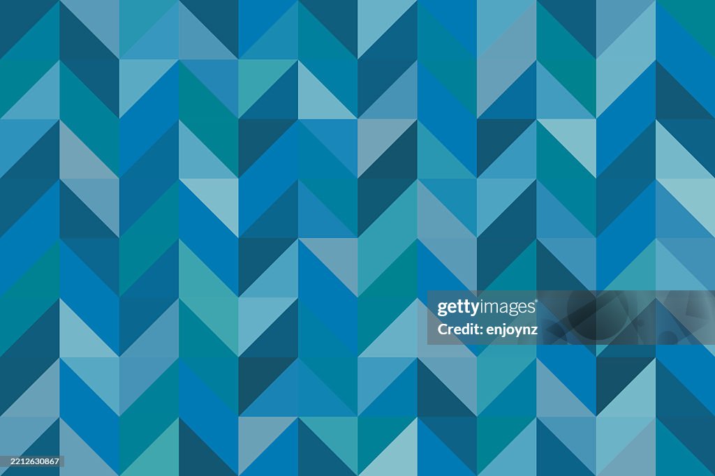 Seamless Blue Retro Pattern Background Wallpaper High-Res Vector ...