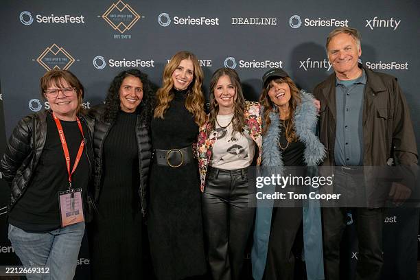 Britta Erickson, Bita Khorrami, Kaily Smith, Randi Kleiner, Betsy Leighton and Bob Leighton attend SeriesFest 11 Opening Night: Amy Schumer & Friends...