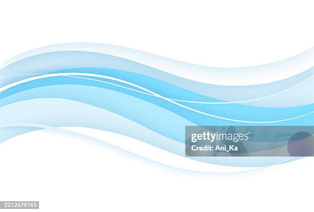 abstrakt hintergrund mit wellen - wasseroberfläche stock-grafiken, -clipart, -cartoons und -symbole