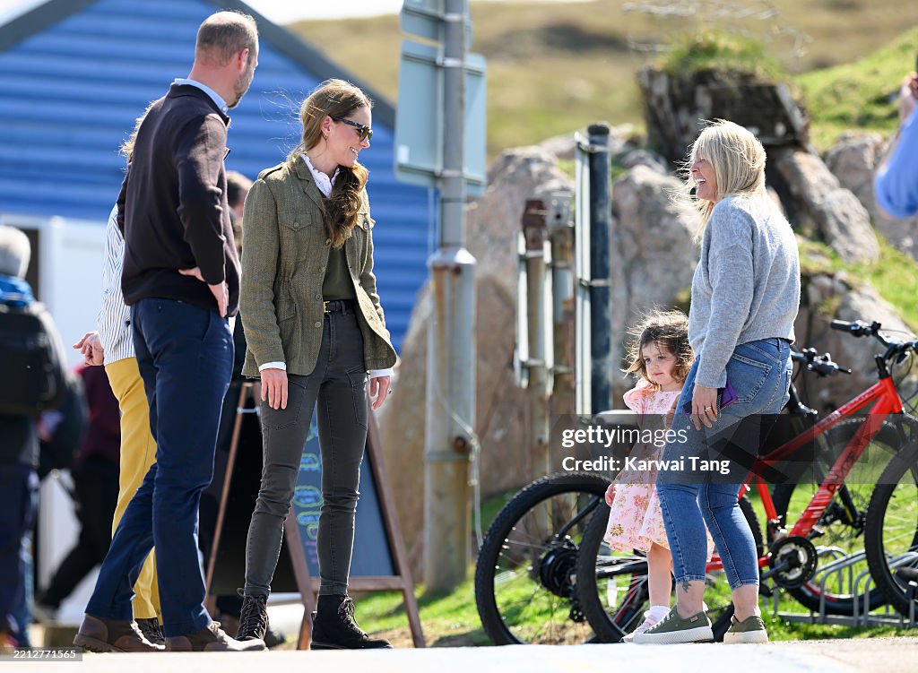 The Duke and Duchess Of Rothesay Visit The Isles Of Mull And Iona - Day Two