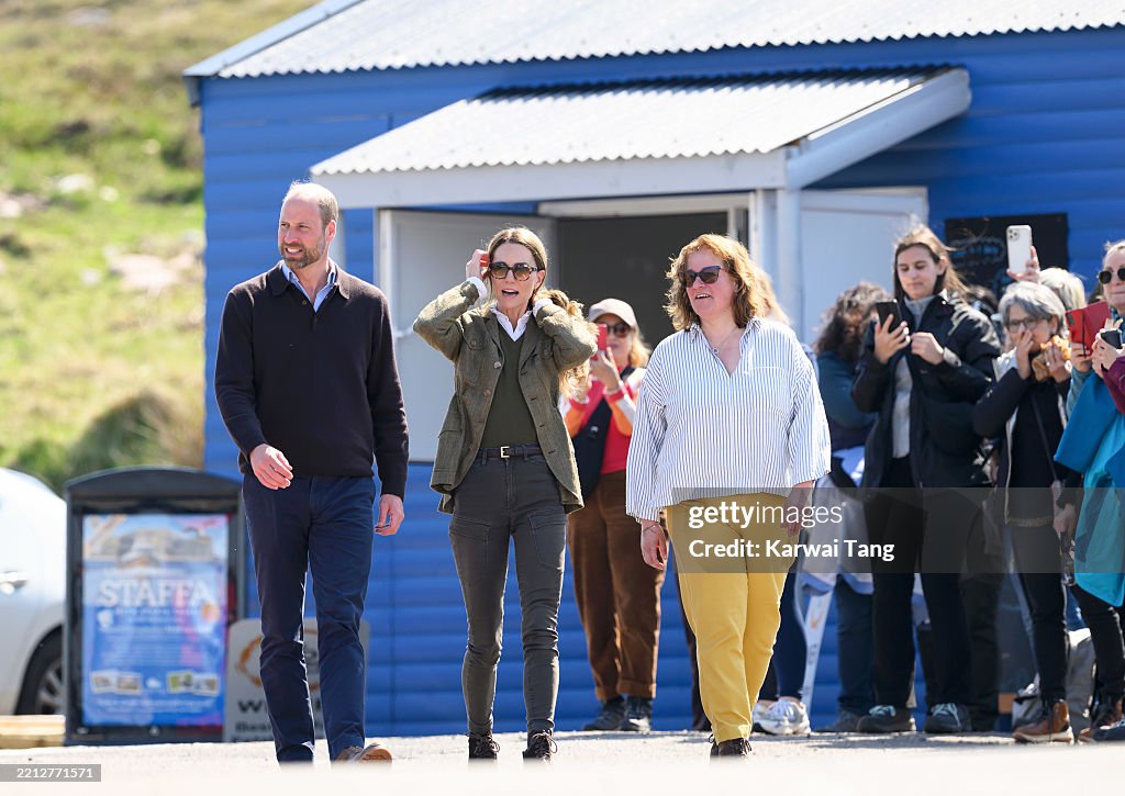 The Duke and Duchess Of Rothesay Visit The Isles Of Mull And Iona - Day Two