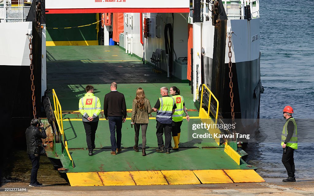 The Duke and Duchess Of Rothesay Visit The Isles Of Mull And Iona - Day Two