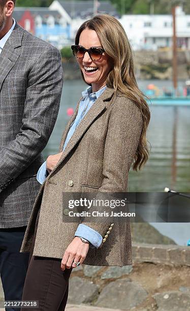 Prince William, Prince of Wales, known as the Duke of Rothesay and Catherine, Princess of Wales, known as the Duchess of Rothesay when in Scotland,...