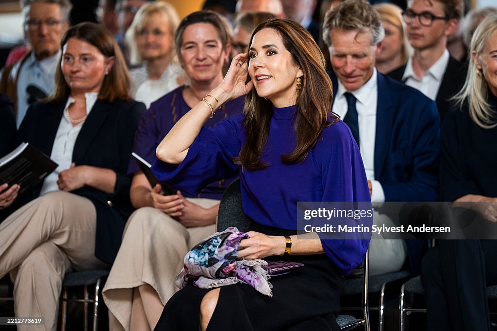 Queen Mary Of Denmark Participates In The Opening Of The Exhibition 'Danner Af Danmark'