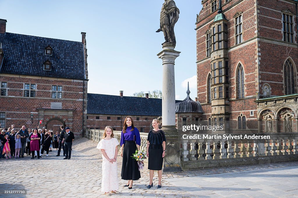Queen Mary Of Denmark Participates In The Opening Of The Exhibition 'Danner Af Danmark'